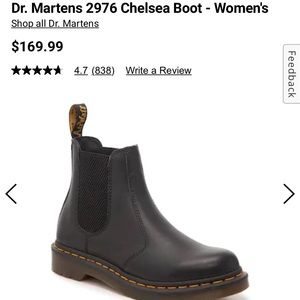 Dr Martens Steel Toe Chelsea boots